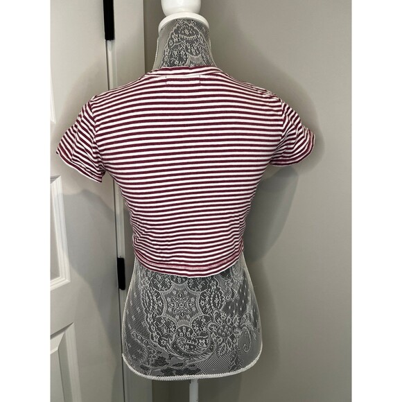 Cotton On The Baby Crop Top Womens XS Stripe - Picture 5 of 6